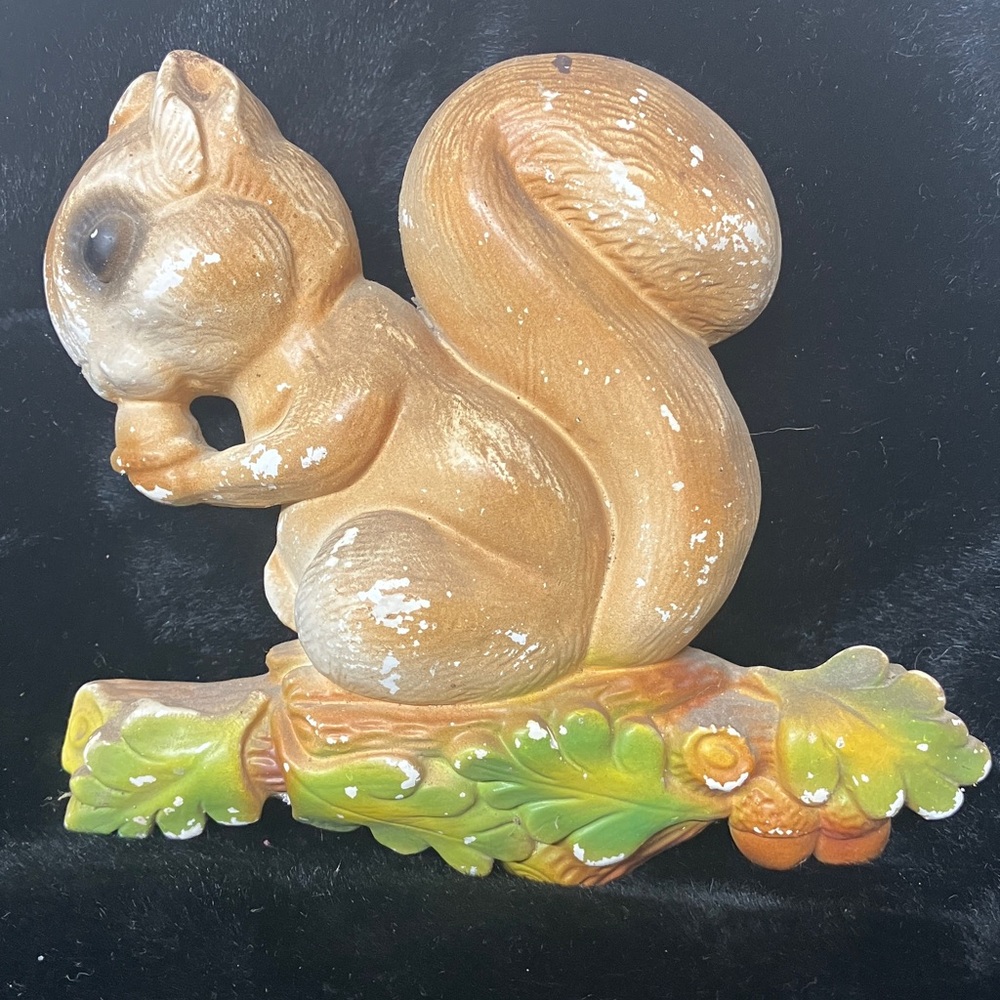 Chalk ware  squirrel
